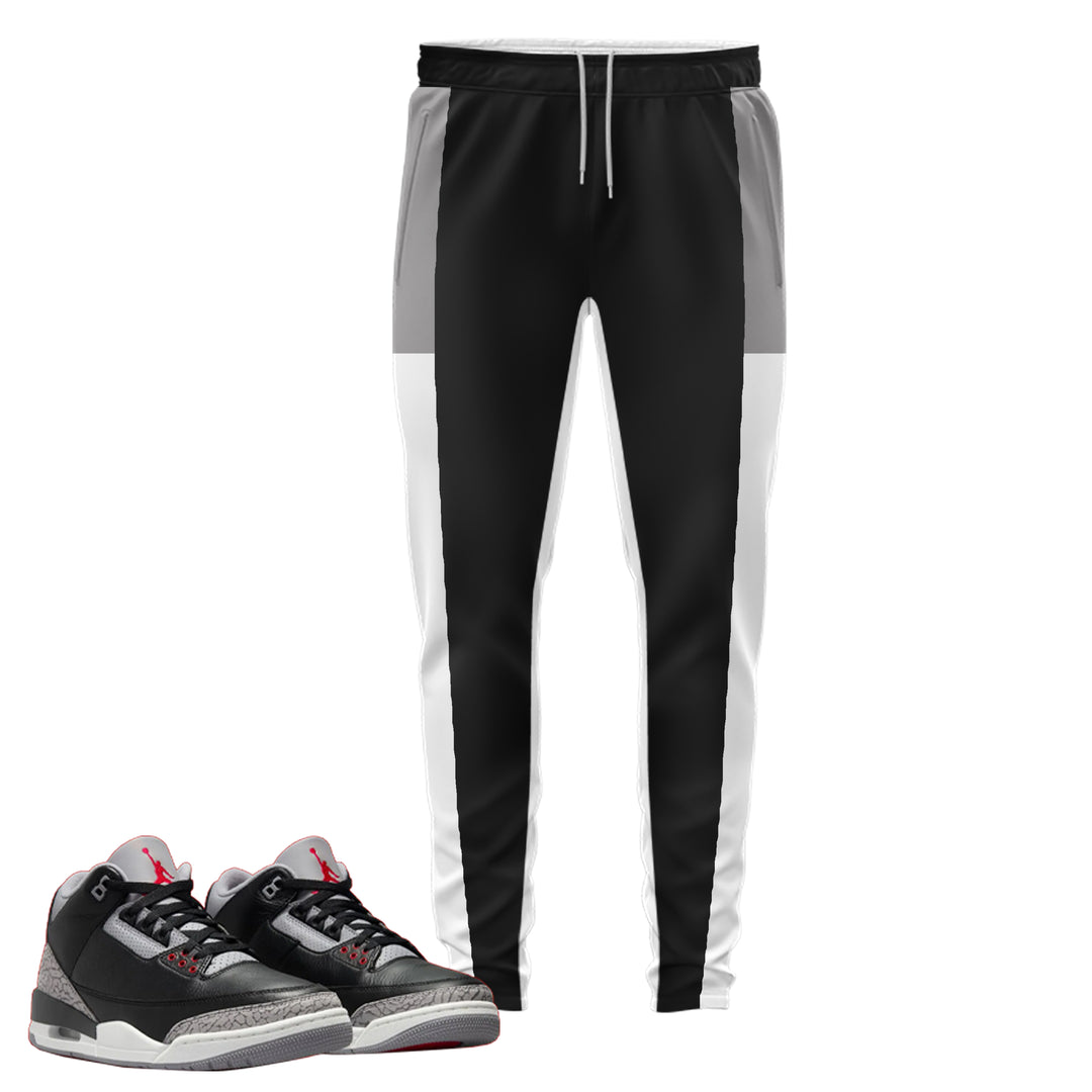 Trillest - Hoodie & Jogger Outfit - Jordan 3 Black Cement