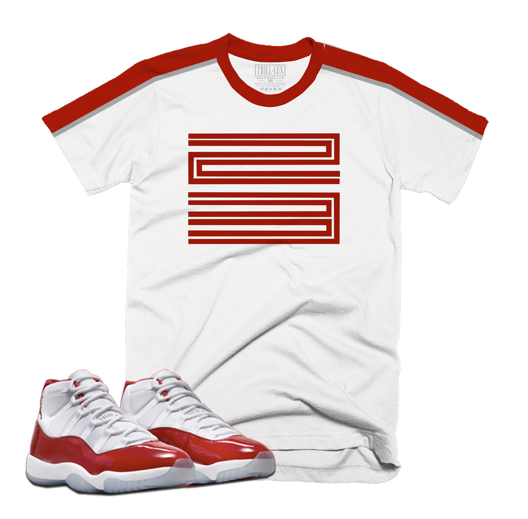 23 Tee | Retro Air Jordan 11 Cherry Red T-shirt