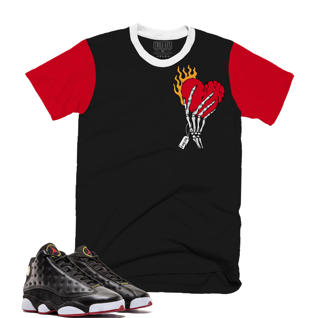 Cost Your Soul Tee | Retro Air Jordan 13 Playoff Colorblock T-shirt