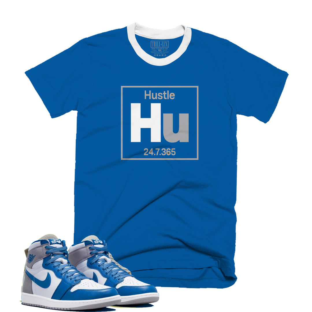 Humble | Retro Air Jordan 1 True Blue Colorblock T-shirt