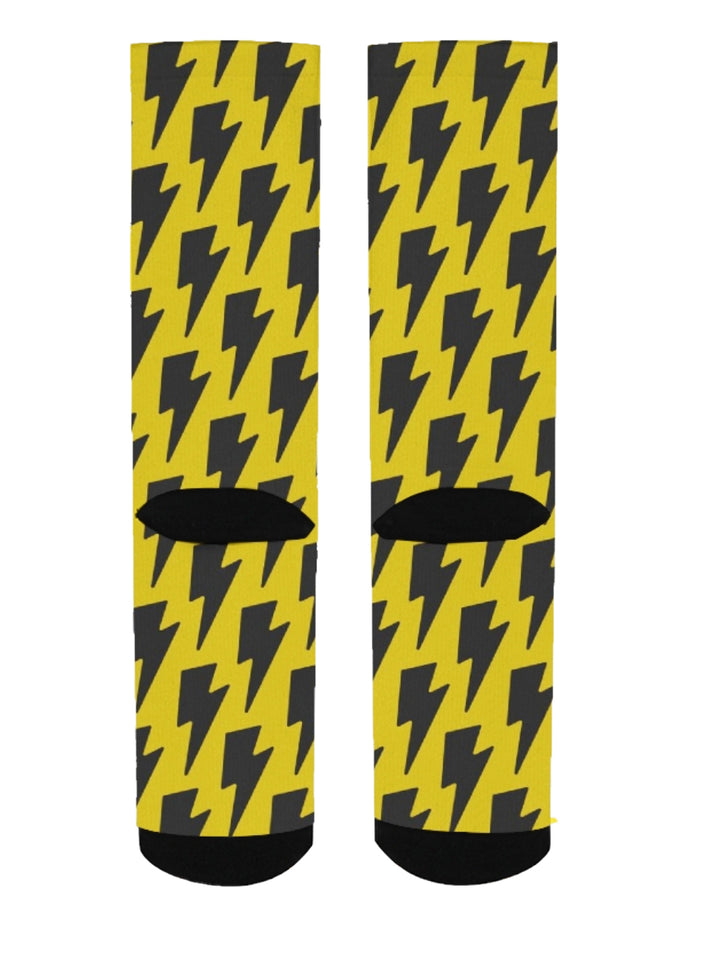 Bolt | Air jordan 4 Tour Yellow Inspired Socks