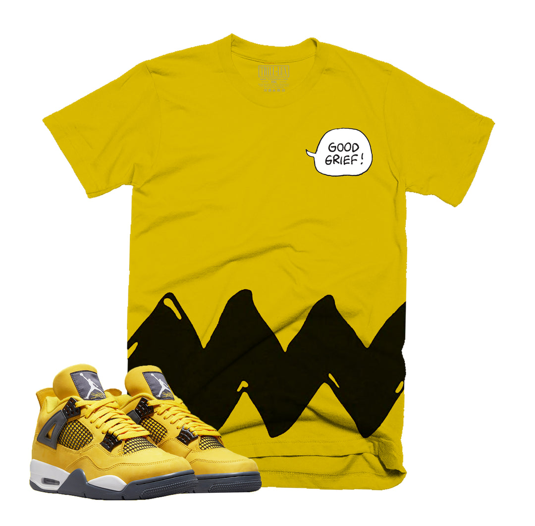 Good Grief | Retro Air Jordan 4 Tour Yellow T-shirt |