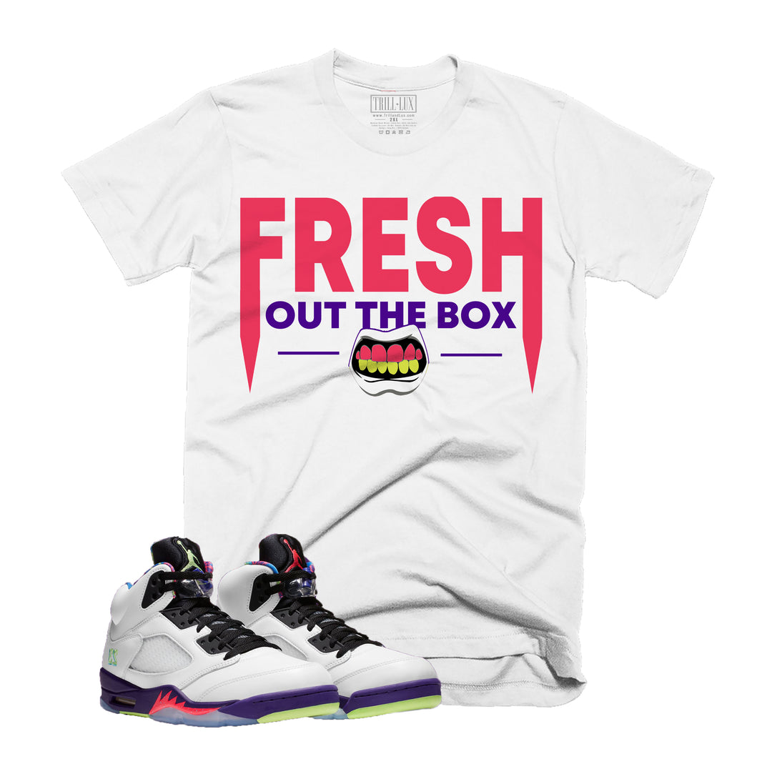 Fresh Out| Retro Air Jordan 5 Ghost Green Inspired | T-shirt Bel Air
