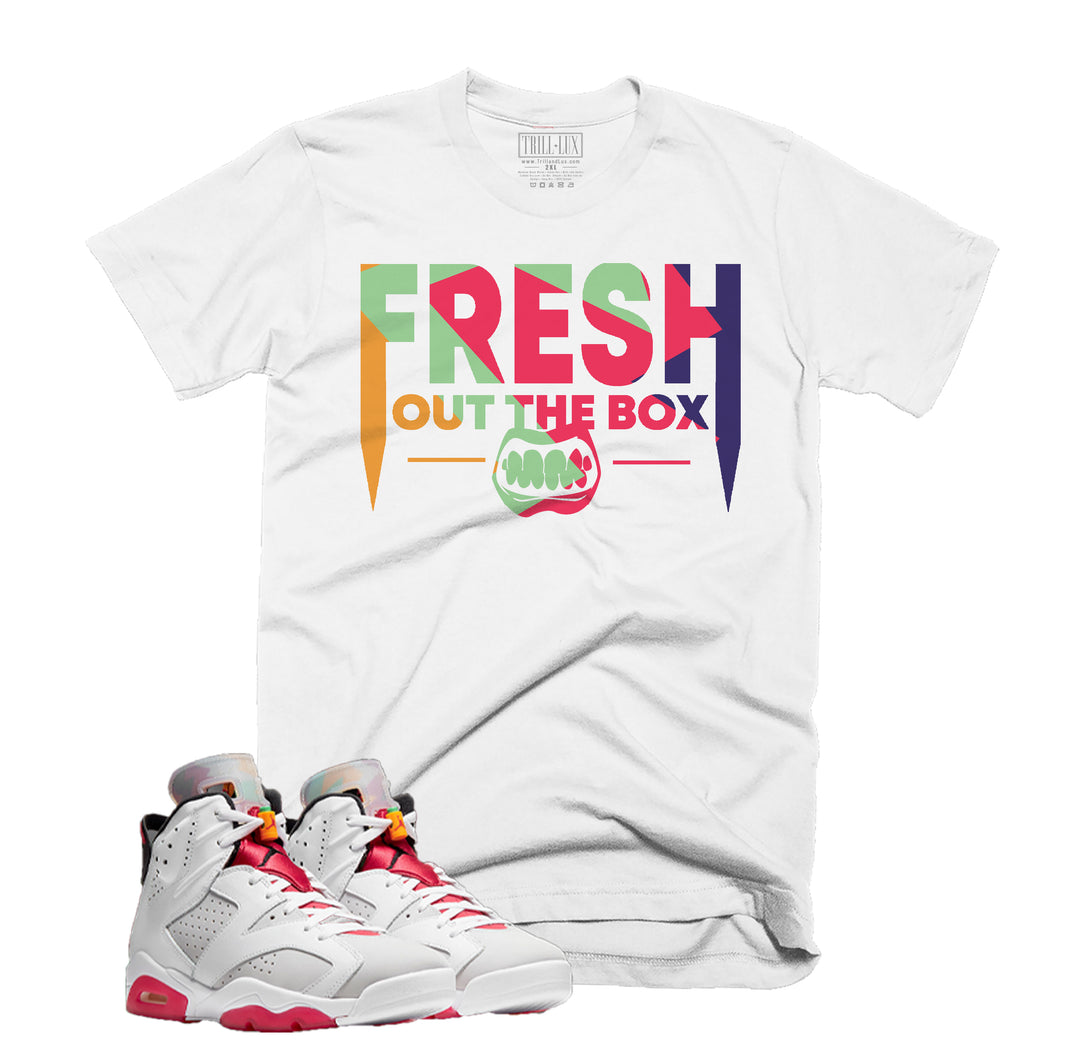 Fresh Out The Box Retro Air Jordan 6 Hare Inspired | T-shirt