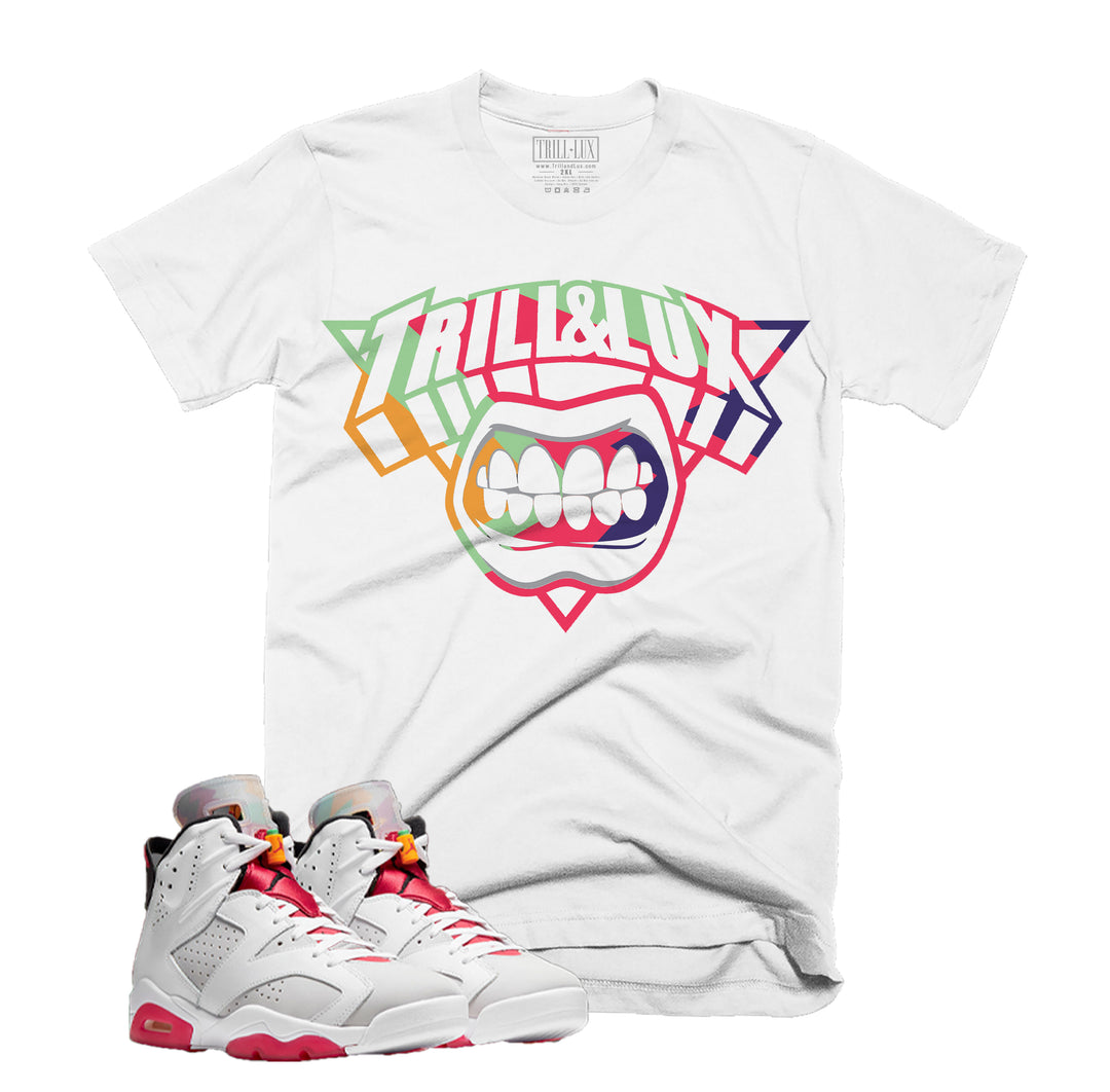 Trill Grill Retro Air Jordan 6 Hare Inspired | T-shirt