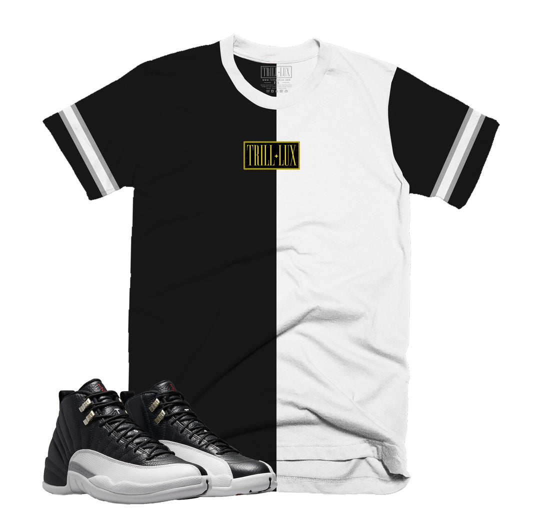 Box Logo Tee | Retro Air Jordan 12 PLAYOFF T-shirt