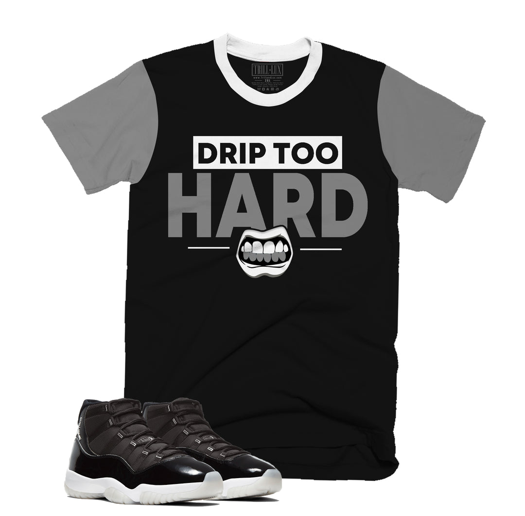Drip Too Hard | Retro Air Jordan 11 Jubilee T-shirt |