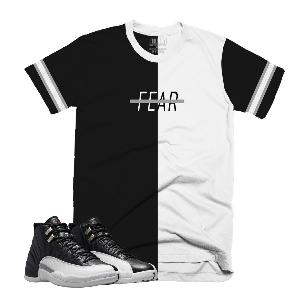Fear Less Tee | Retro Air Jordan 12 PLAYOFF T-shirt