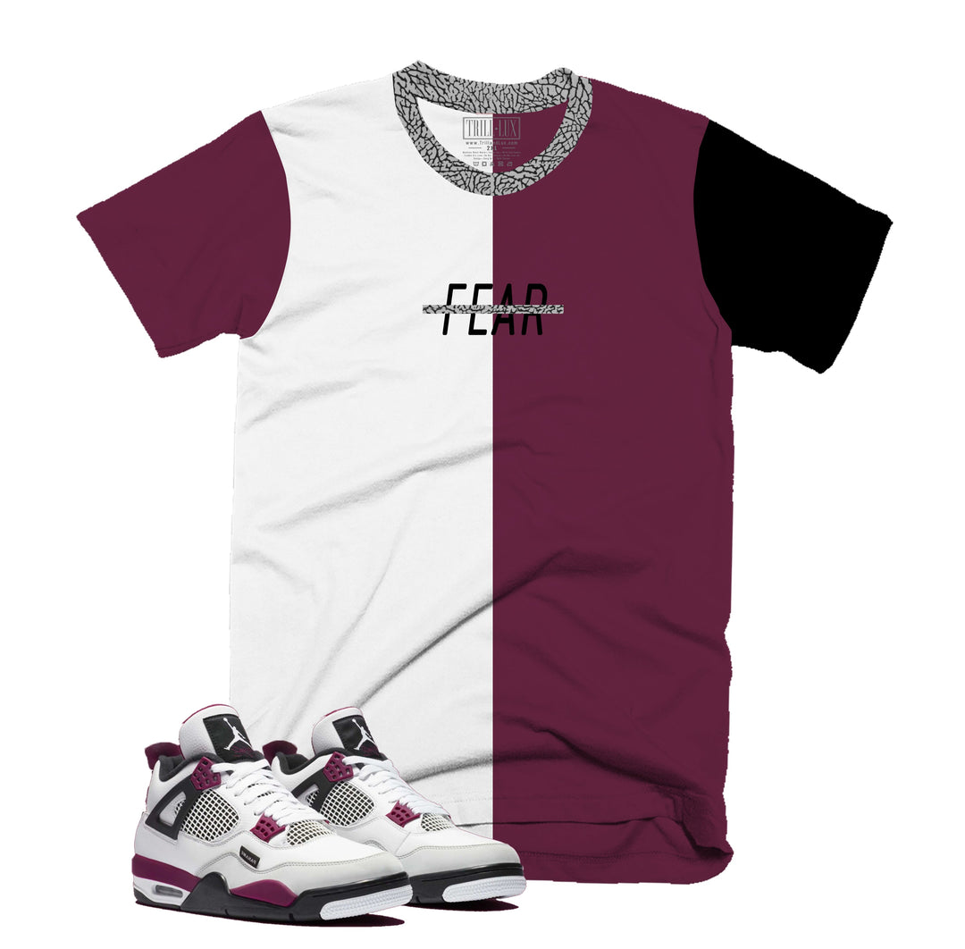 CLEARANCE - Fearless Tee | Retro Air Jordan 4 PSG T-shirt |