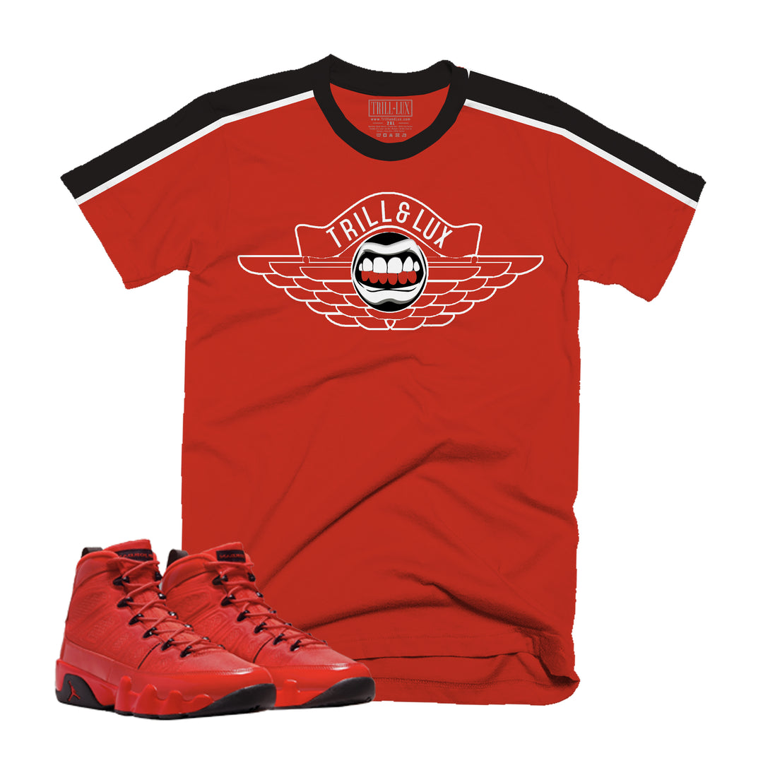 Flight Tee | Retro Air Jordan 9 Chile Red T-shirt