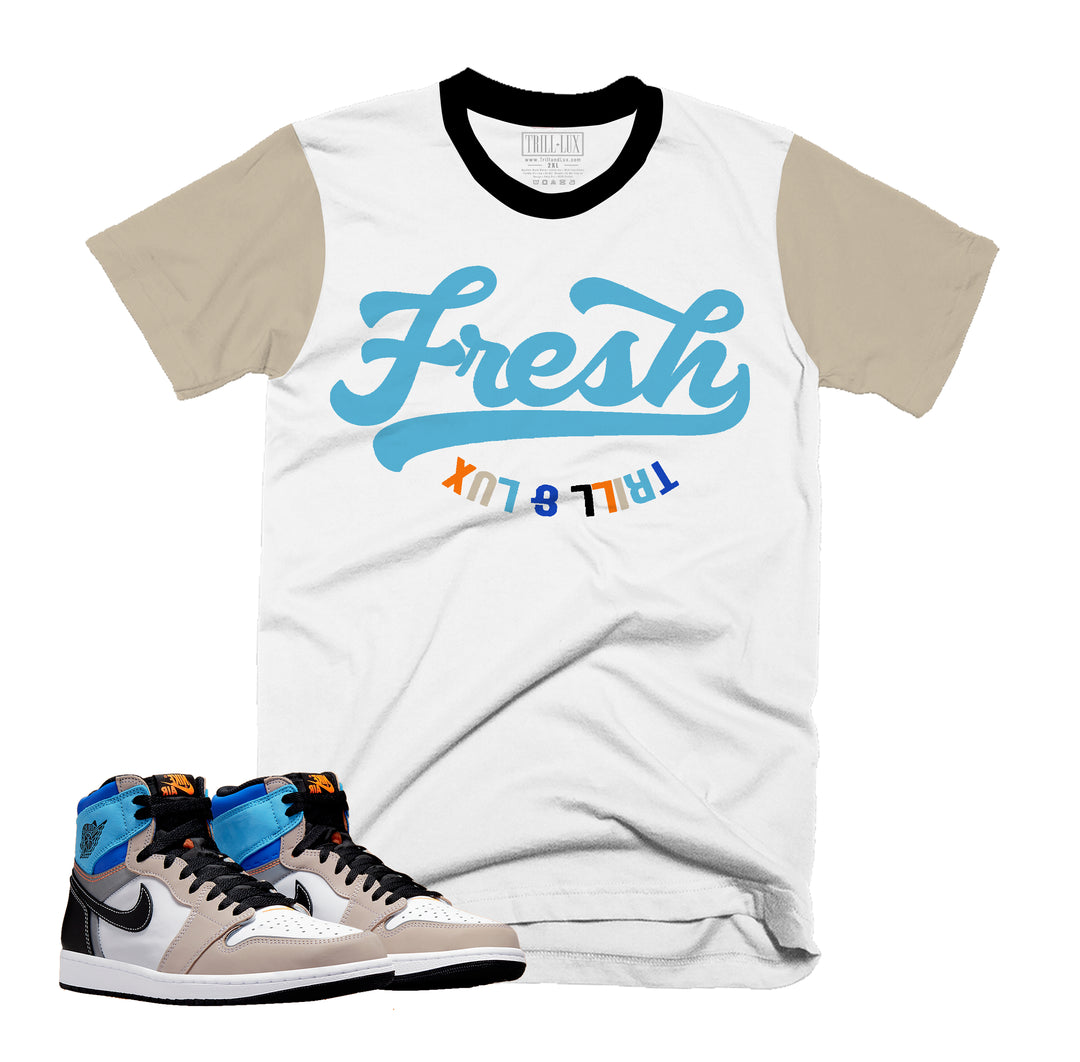 Fresh Tee | Retro Air Jordan 1 Prototype Colorblock T-shirt