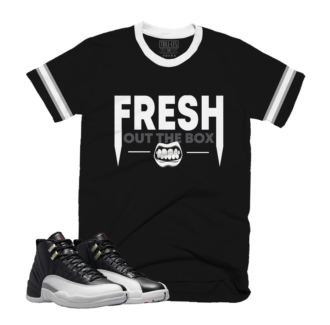 Fresh Out Tee | Retro Air Jordan 12 PLAYOFF T-shirt
