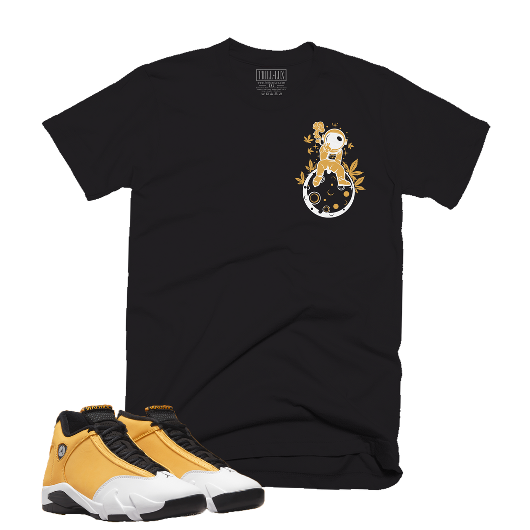 Astronaut Smoke | Retro Air Jordan 14 Ginger Colorblock T-shirt