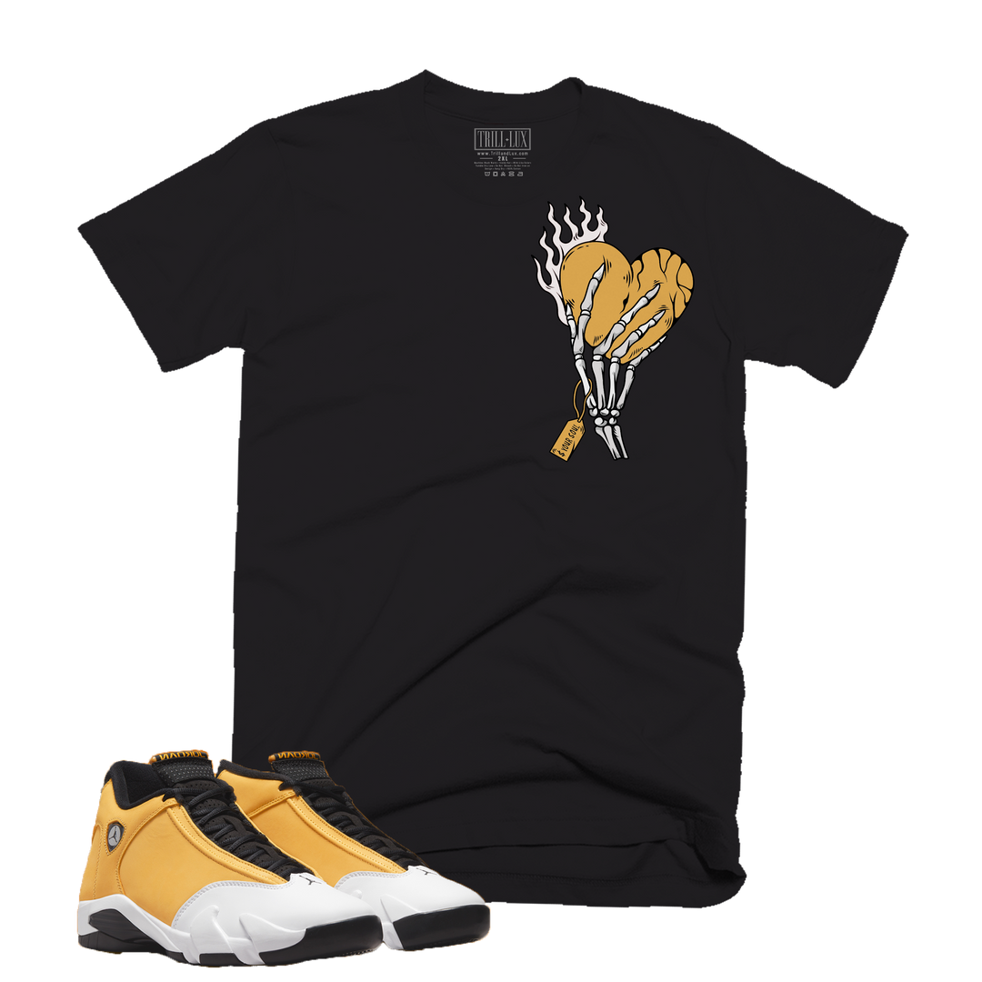 Cost Your Soul | Retro Air Jordan 14 Ginger Colorblock T-shirt