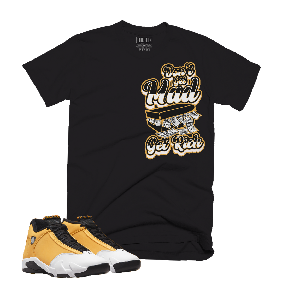 Don't Get Mad | Retro Air Jordan 14 Ginger Colorblock T-shirt