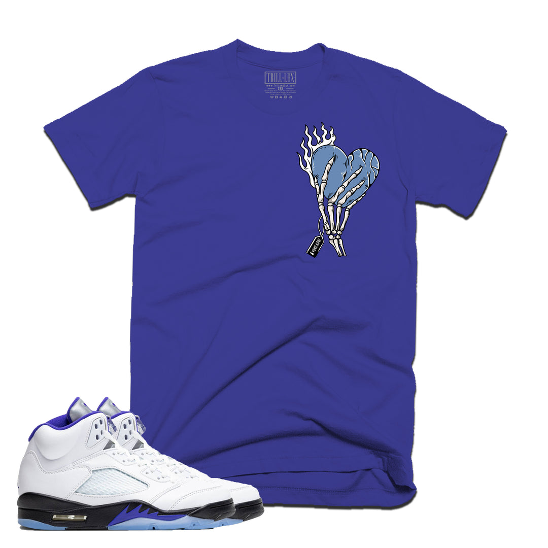 Cost Your Soul | Retro Air Jordan 5 Concord Colorblock T-shirt