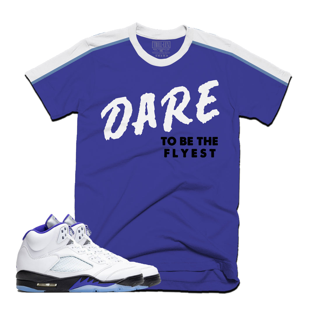 DARE | Retro Air Jordan 5 Concord Colorblock T-shirt
