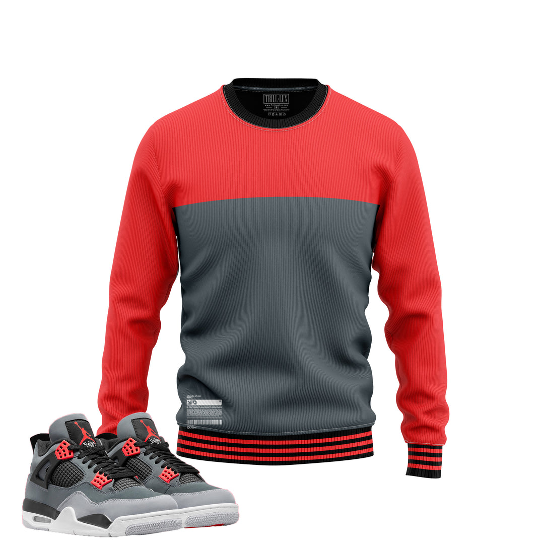 Sweatshirt | Air Jordan 4 Infrared Inspired Sweater