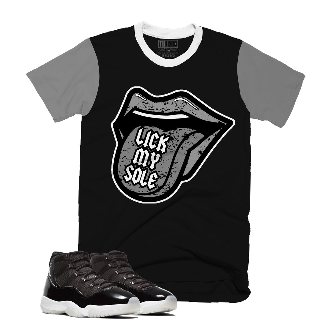 Lick My Sole | Retro Air Jordan 11 Jubilee T-shirt |