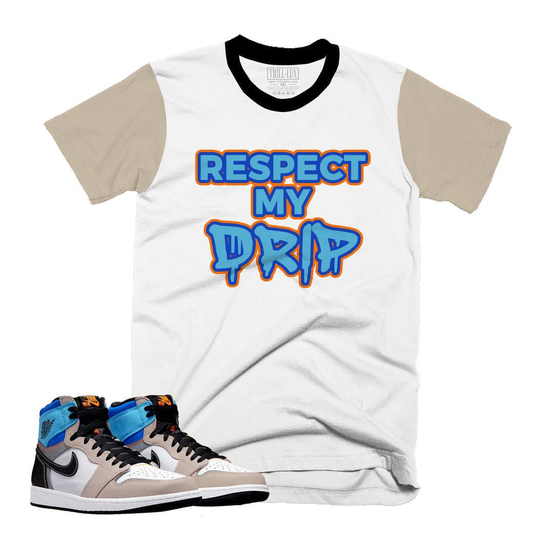 Respect Tee | Retro Air Jordan 1 Prototype Colorblock T-shirt