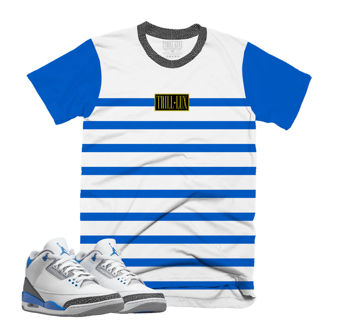 Box Logo Tee | Air Jordan Jordan 3 Racer Blue T-shirt