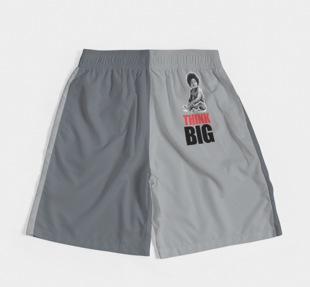 Think Big | Air jordan 4 Infrared Inspired Jogger Shorts