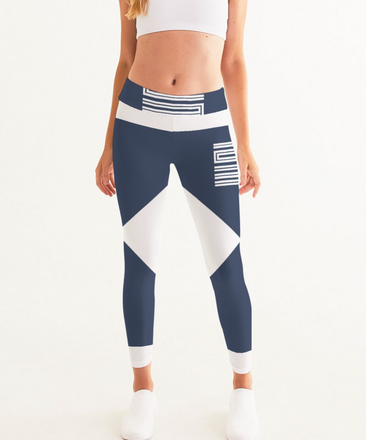 23 | Jordan Midnight Navy Velvet  Inspired Leggins