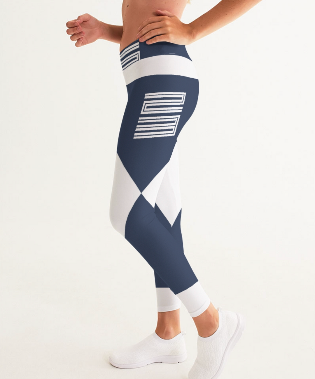 23 | Jordan Midnight Navy Velvet  Inspired Leggins