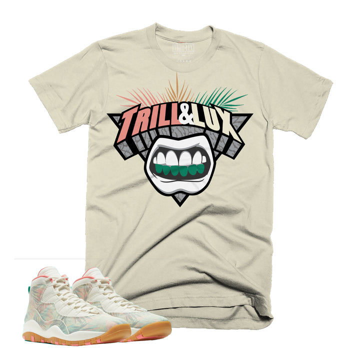 Tril & Lux | Retro Jordan 10 Superbowl Inspired | Grill Tee | T-shirt | Super bowl