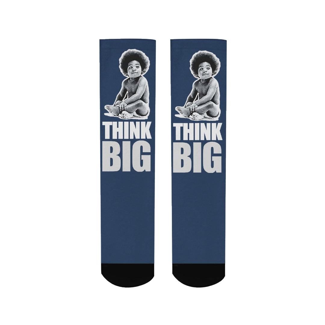 Think Big | Air jordan 13 Navy Inspired Socks