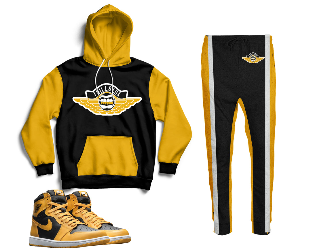 Flight | Air Jordan 1 Pollen Inspired Jogger and Hoodie Suit |