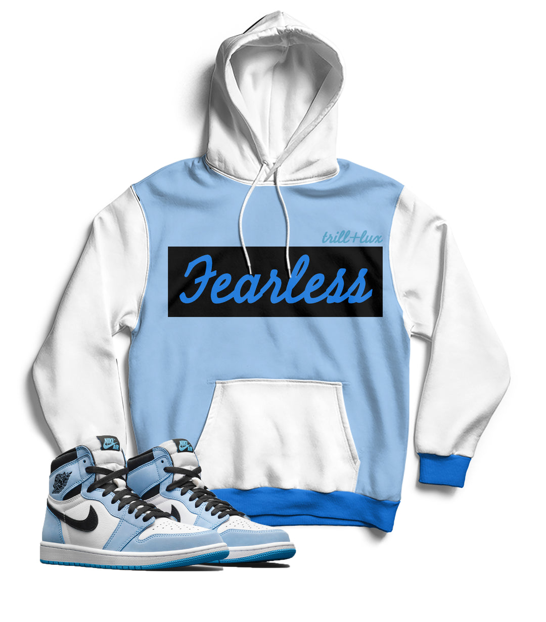 Fearless | Jordan 1 university blue Inspired Hoodie |