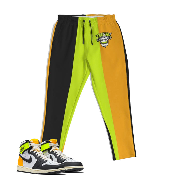 Trill Joggers | Air Jordan 1 Volt Gold Inspired Sweatpants  |