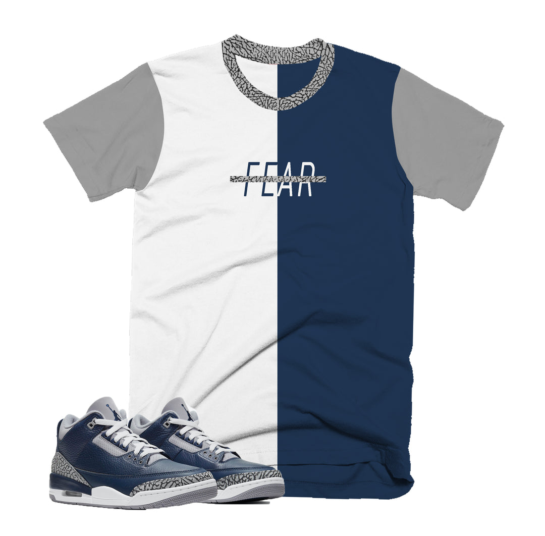 Fearless Tee | Retro Jordan 3 Midnight Navy T-shirt |