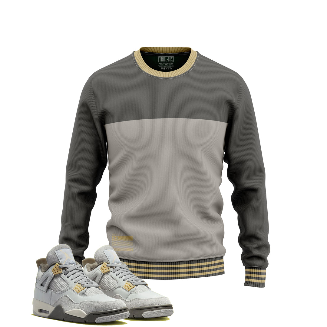 Sweatshirt | Air Jordan 4 Craft Photon Dust Inspired Sweater