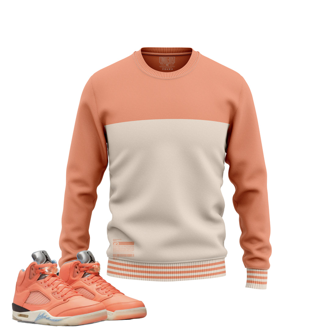Sweatshirt | Air Jordan 5 Crimson Bliss Inspired Sweater