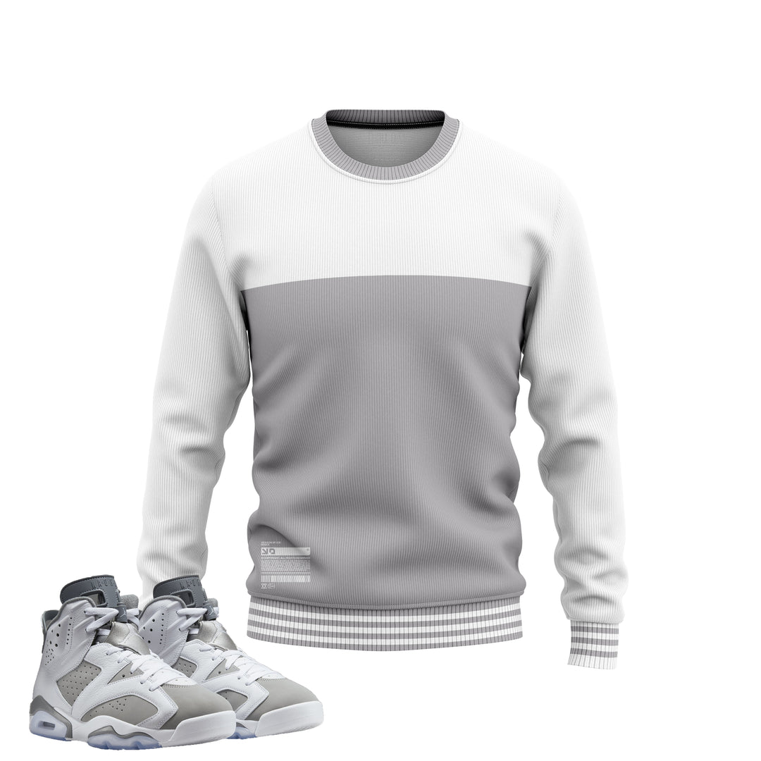 Sweatshirt | Air Jordan 6 Cool Grey Inspired Sweater