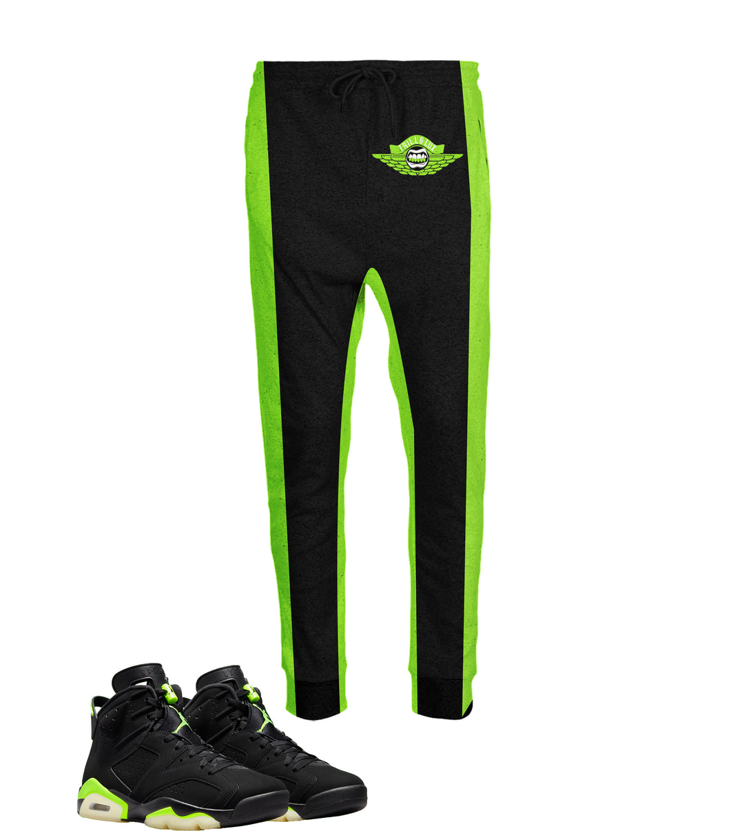 Jogger | Jordan 6 Electric Green Inspired | Retro Jordan 6