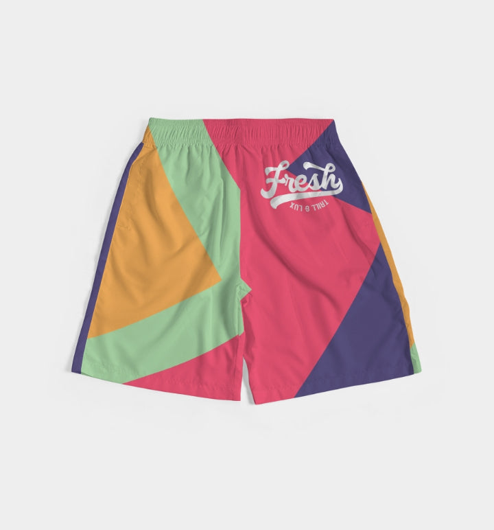 CLEARANCE - Trill & Lux | Air jordan 6 Hare Inspired fragment Jogger Shorts