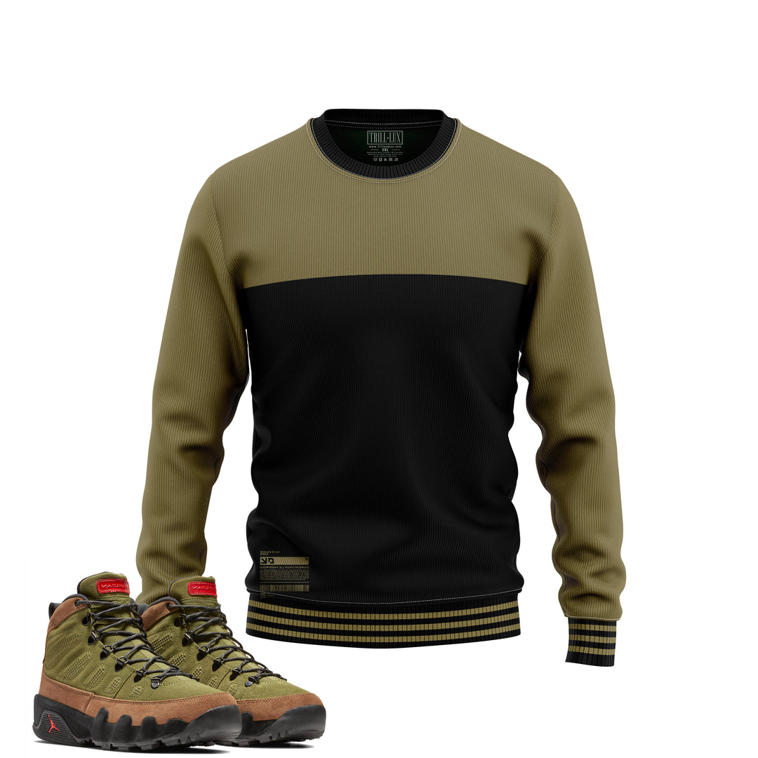 Sweatshirt | Air Jordan 9 Beef and Broccoli (NRG Boots) Inspired Sweater