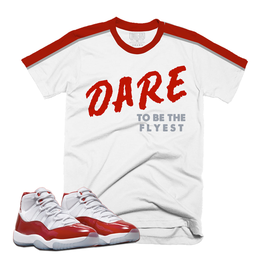Dare Tee | Retro Air Jordan 11 Cherry Red T-shirt
