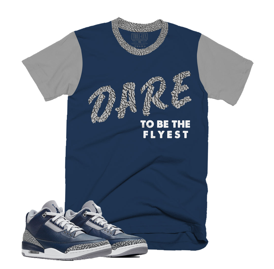 Dare Tee | Retro Jordan 3 Midnight Navy T-shirt |