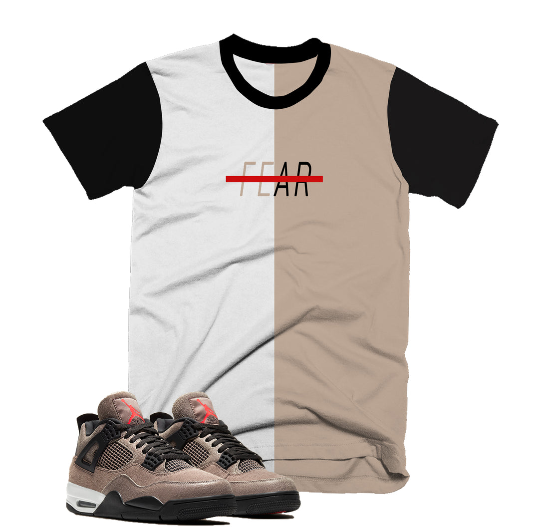 Fearless | Retro Air Jordan 4 Taupe Haze T-shirt |