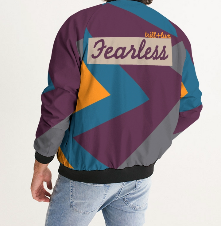 Fearless | Retro Jordan 6 Bordeaux Inspired Bomber Jacket