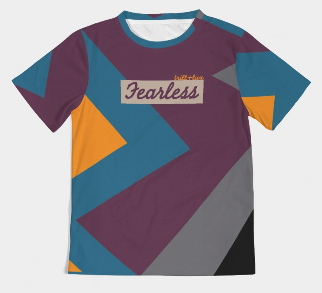 KIDS | Fearless | Retro Jordan 6 Bordeaux Color block T-shirt |