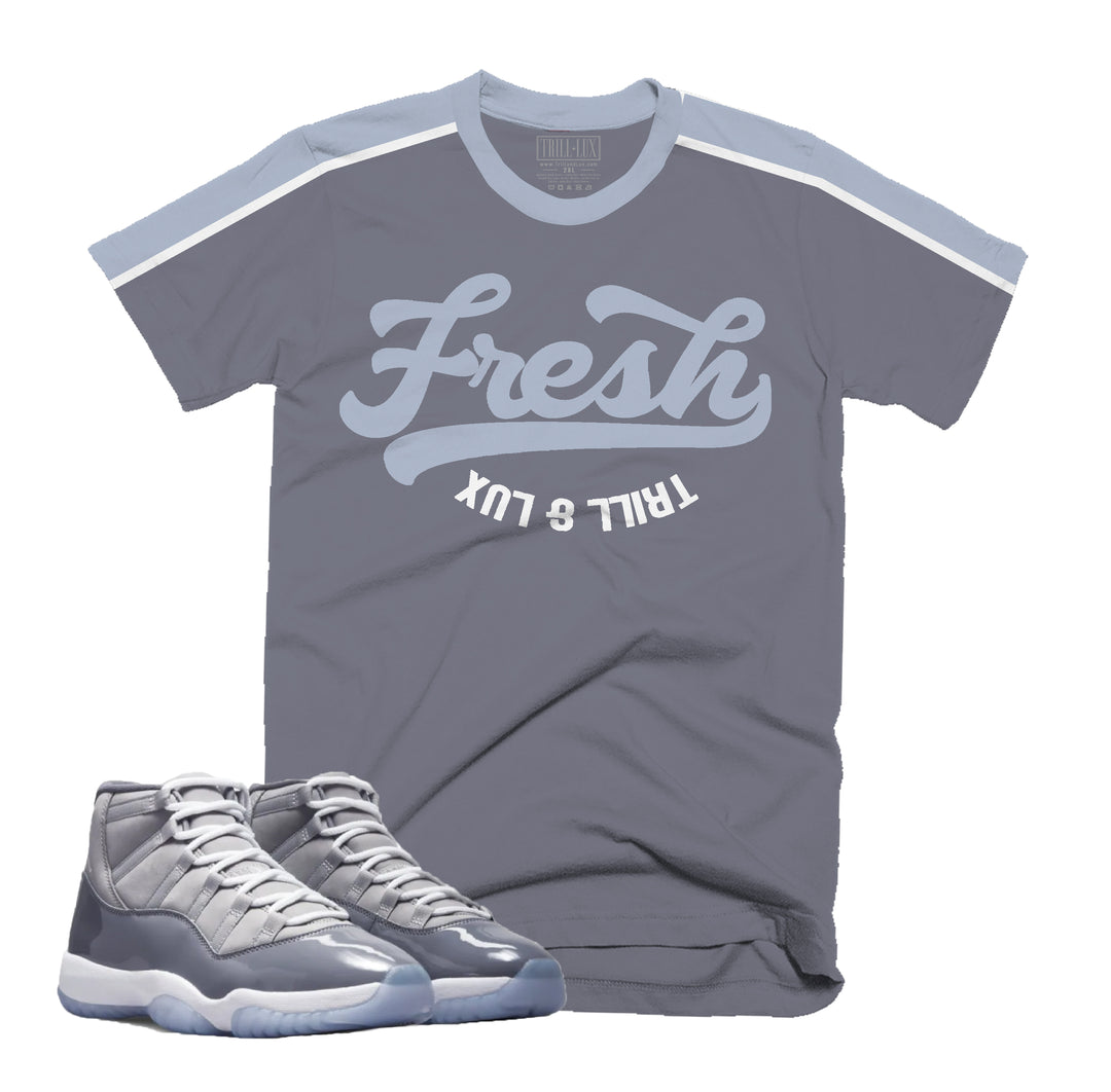 Fresh Tee | Retro Air Jordan 11 Cool Grey T-shirt