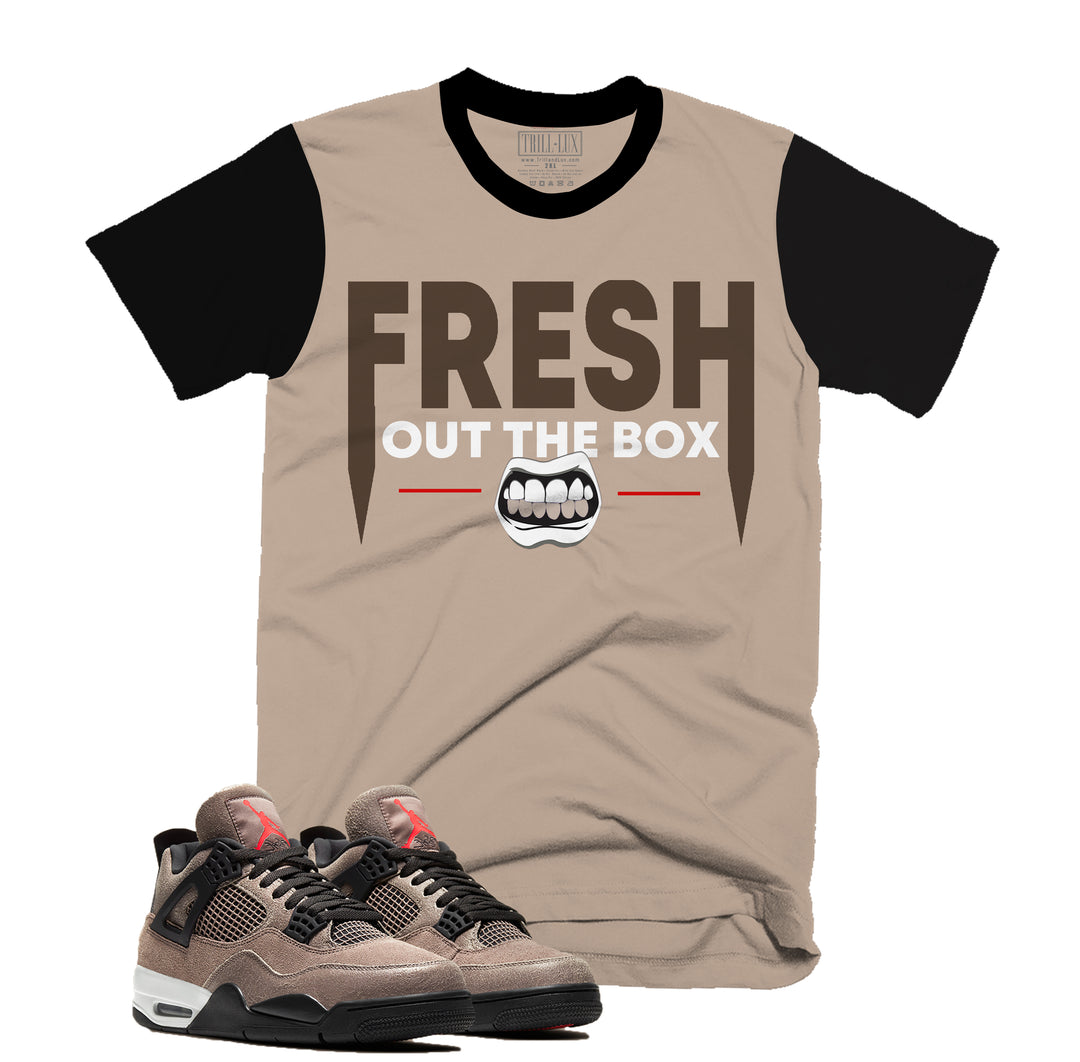 Fresh Out The Box | Retro Air Jordan 4 Taupe Haze T-shirt |