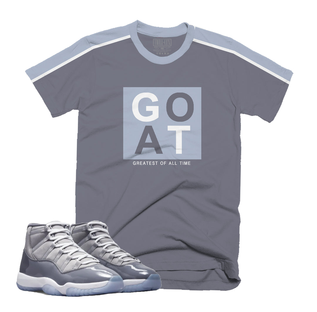 GOAT Tee | Retro Air Jordan 11 Cool Grey T-shirt