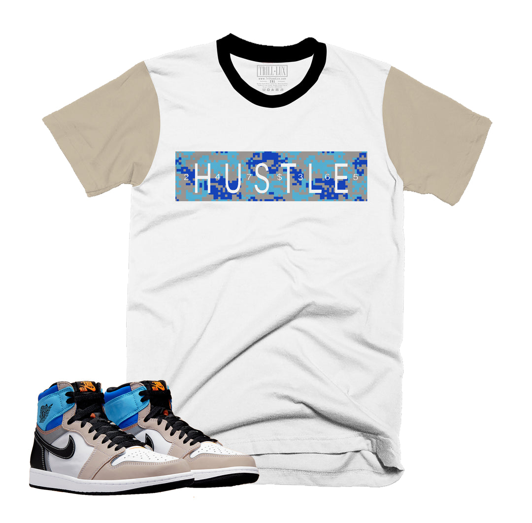 Hustle | Retro Air Jordan 1 Prototype Colorblock T-shirt