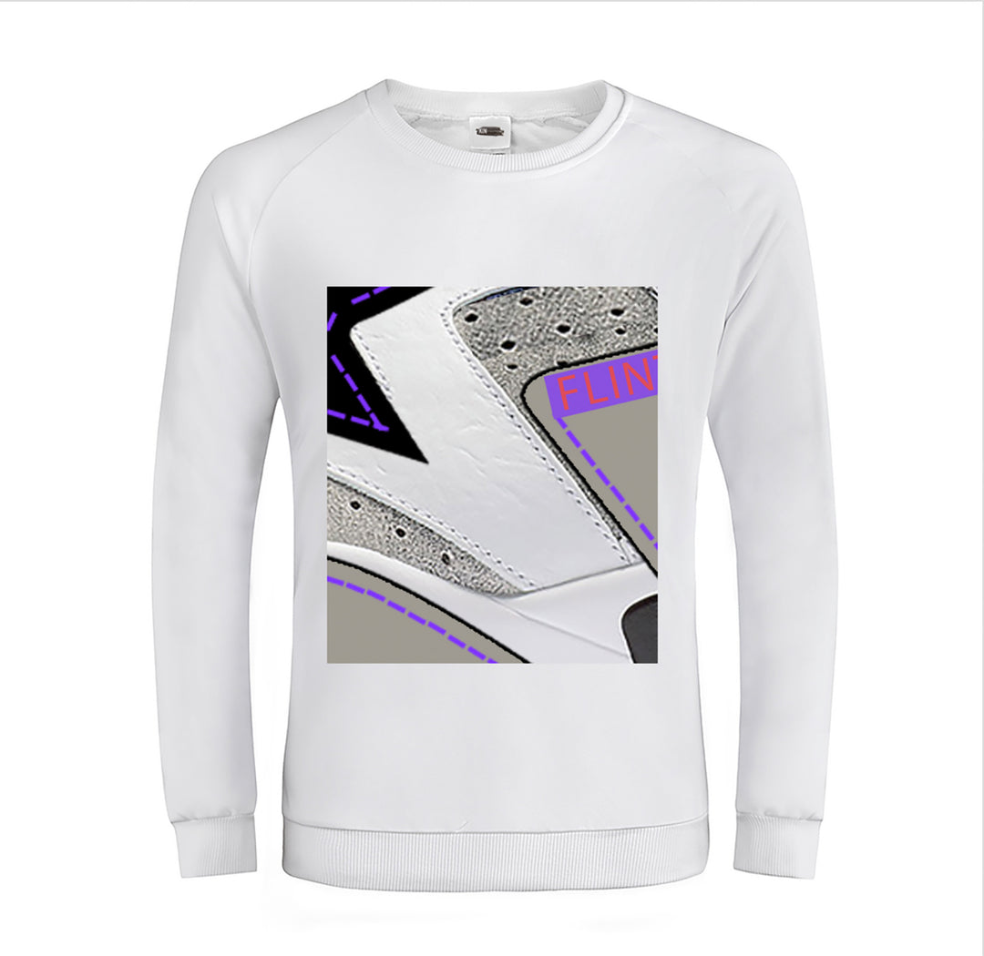 Retro Flint Colorblock Crewneck | Sweater | Designed to Match Air Jordan 6 Sneakers